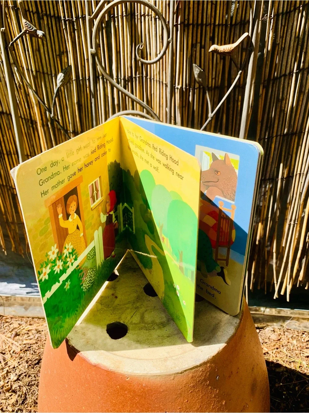 Little Red Riding Hood Board Book - Colorful Kids Storytime
